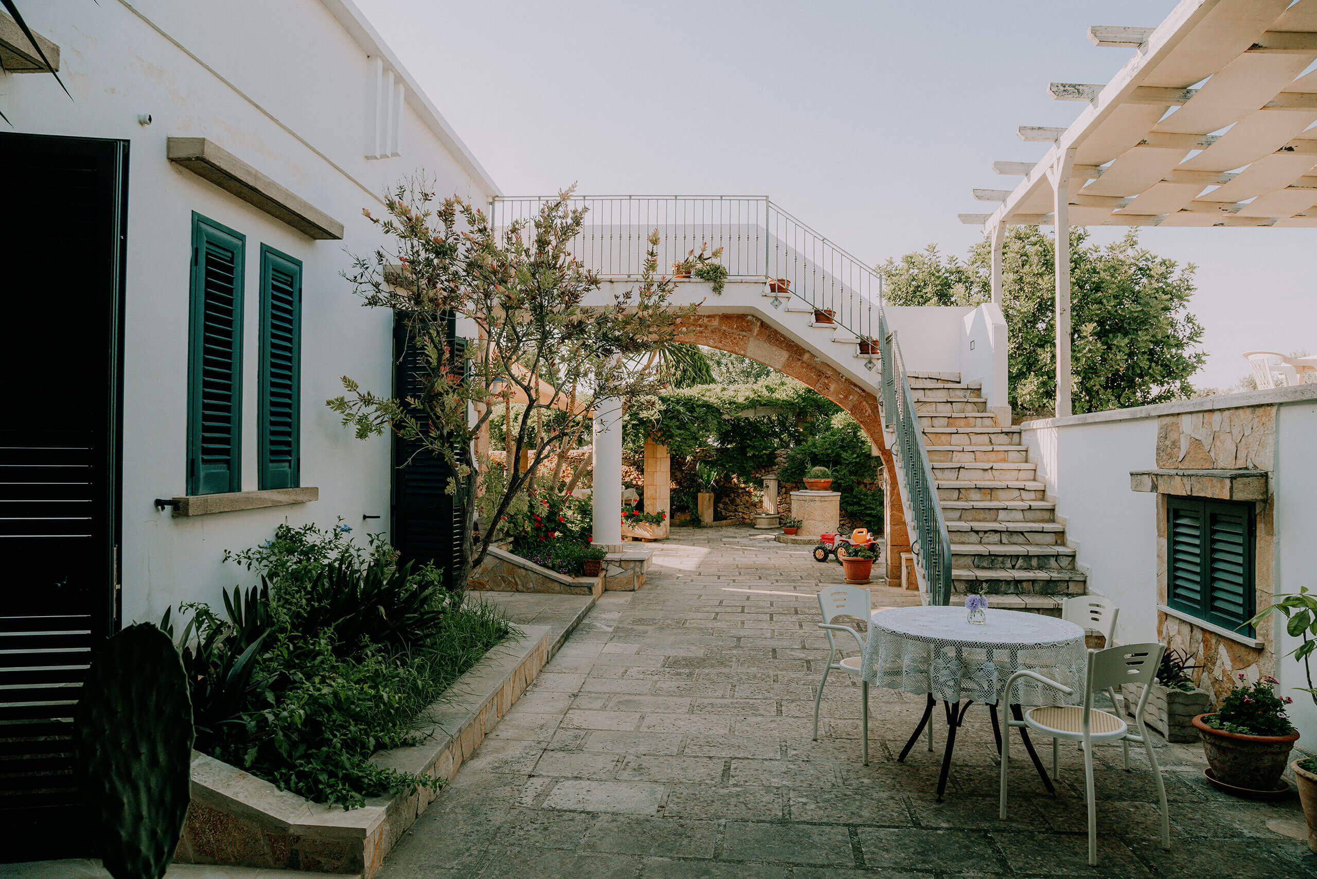 Ingresso dell'agriturismo Il Sorriso degli Ulivi